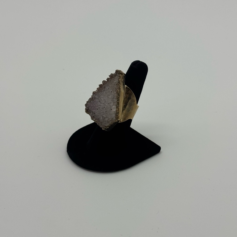 Vintage Stone Statement Ring - image 2